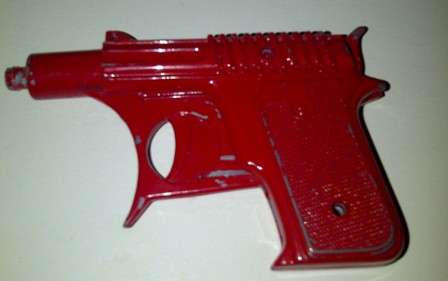 Vintage Die Cast Metal "Potato" Gun - 11cm