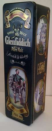 Glenfiddich Pure Malt Scotch Whiskey Tin