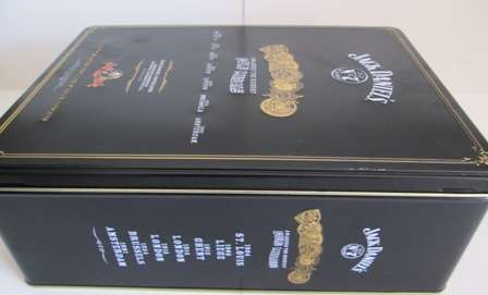 Square Jack Daniel's Whiskey Tin