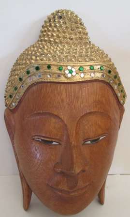 Stunning Carved Wooden Oriental Wall Hanging