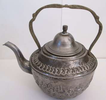 Very Old Tea Pot - Not Sure What Metal or Origin