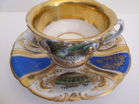 Very Decorative Foreign Tea Cup & Saucer