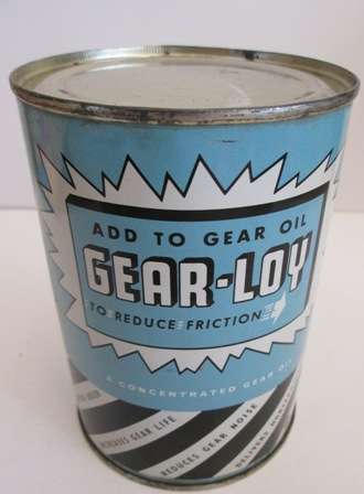 Vintage Sealed GEAR-LOY Gear Oil Can - One Pint