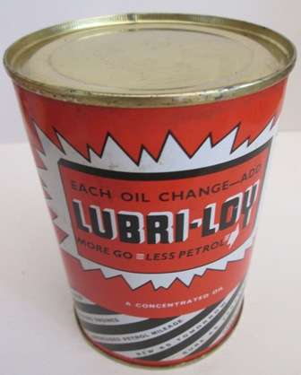 Vintage Sealed LUBRI-LOY Oil Can - One Pint