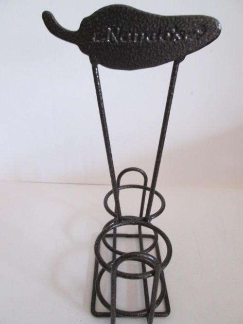 Small Metal NANDO's Spice Bottle Holder