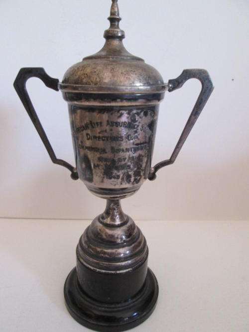 Small 1949 Hall Marked Silver Trophy