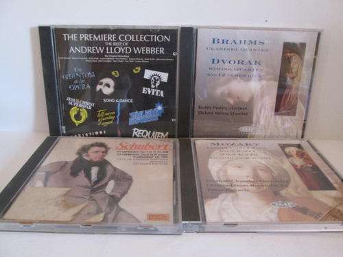 Set of Four Different Classical Music CD'S FOR ONE BID