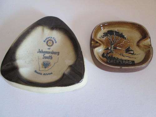 Two South African Ashtrays for One Bid