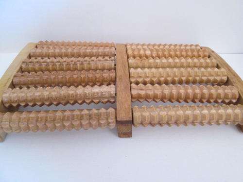 Tradional Wooden Foot and Sole Massager