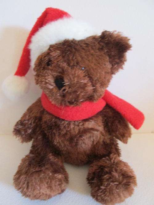 Lovely Woolworth's Christmas Teddy Bear