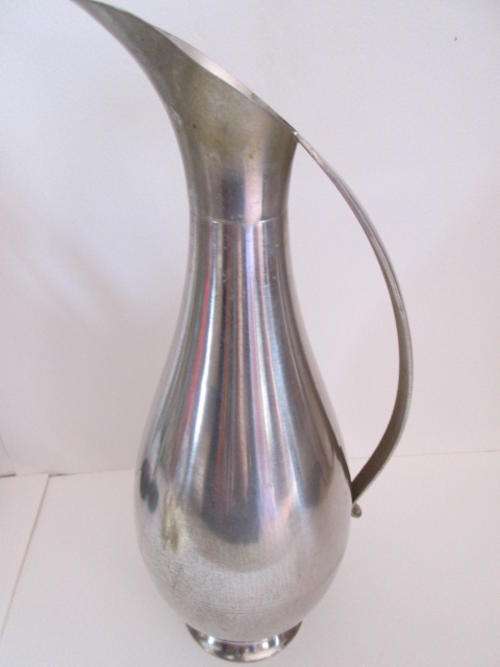 1940's Metawa Holland Real Pewter 94% Creamer  Milk Pitcher