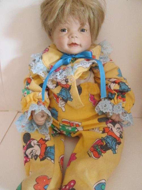 1993 Boots Tyner "Good Morning Sugar Britches" Porcelain Doll