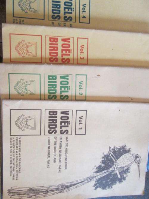 Birds of the Kruger & Other National Parks - Vol 1 -4 (Bilingual)