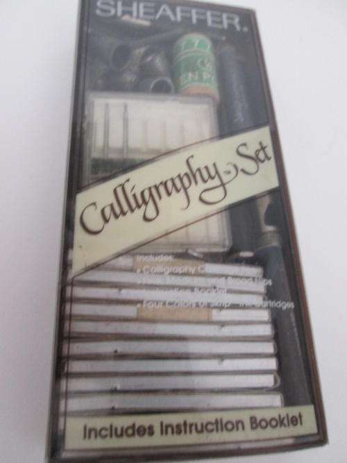 Vintage SHEAFFER Calligraphy Set