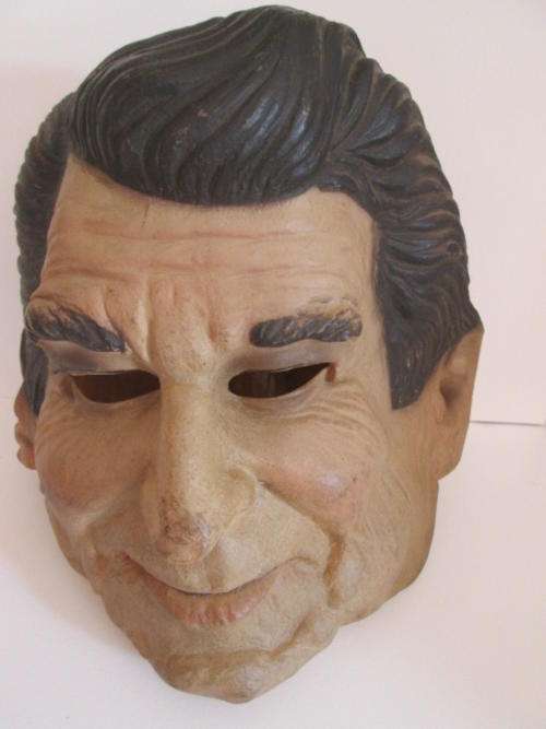 Vintage Rubber Mask - Has Maker's Markings (Possible 1980)