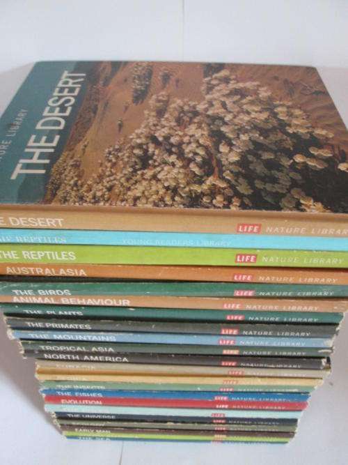 22 x 1960's Hardcover Issues of LIFE NATURE LIBRARY - Collection Only