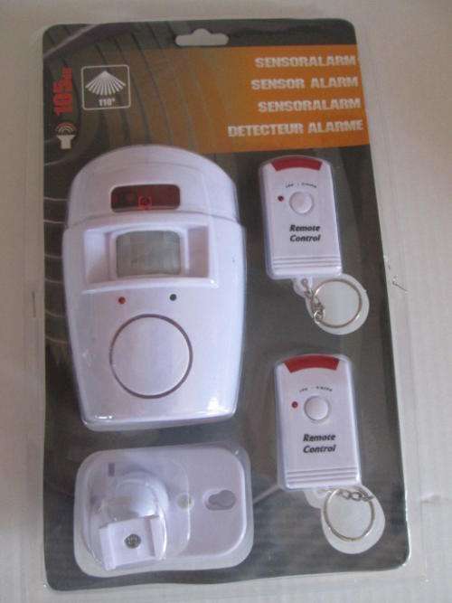 Home Sensor Alarm Unit in Sealed Package