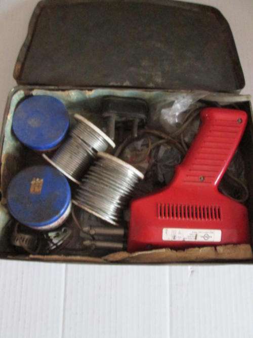 Vintage LOTRING Pico Colt C 130 Soldering Iron with Wire & Accessories