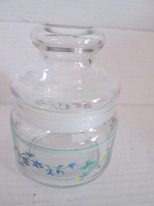 Decorative Small Glass Jar