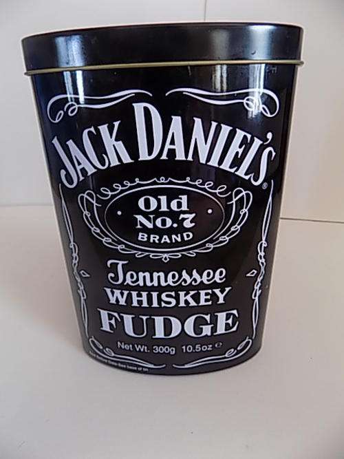 Jack Daniels Old No 7 Fudge Tin - Newer Type