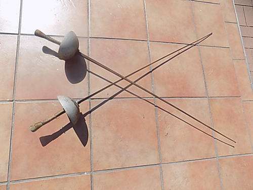 Pair of Very Old Wilkinson Duelling (Practice) Swords - Please see Description