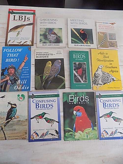 11 x Bird Books & One About Butterflies - All for One Bid