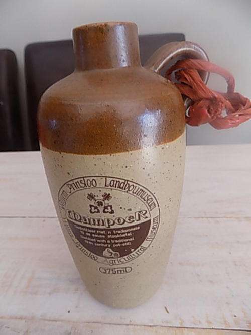 Willem Prinsloo Landbou/Agricultural Museum Mampoer 375ml Stoneware Jar
