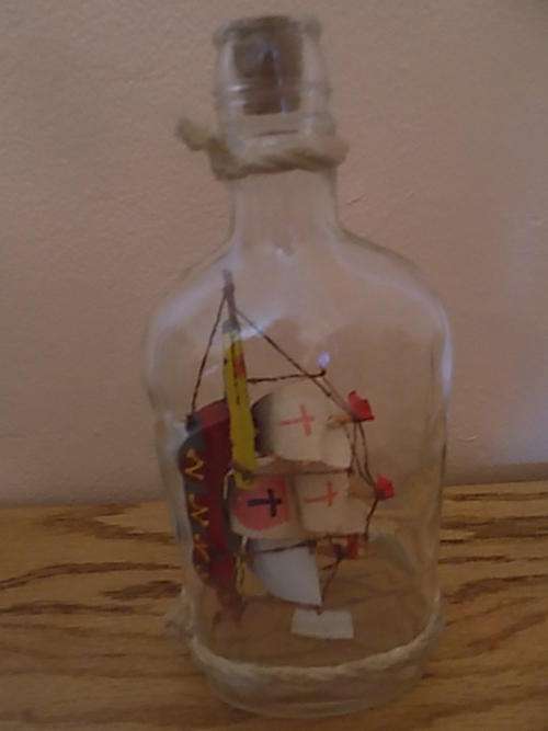 Ship in a bottle