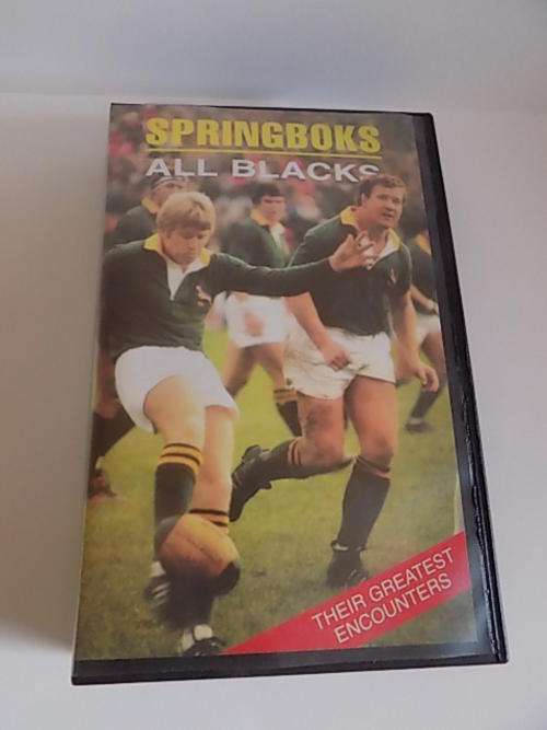 Springboks vs All Blacks VHS Tape 1956 - 1981 Test Highlights