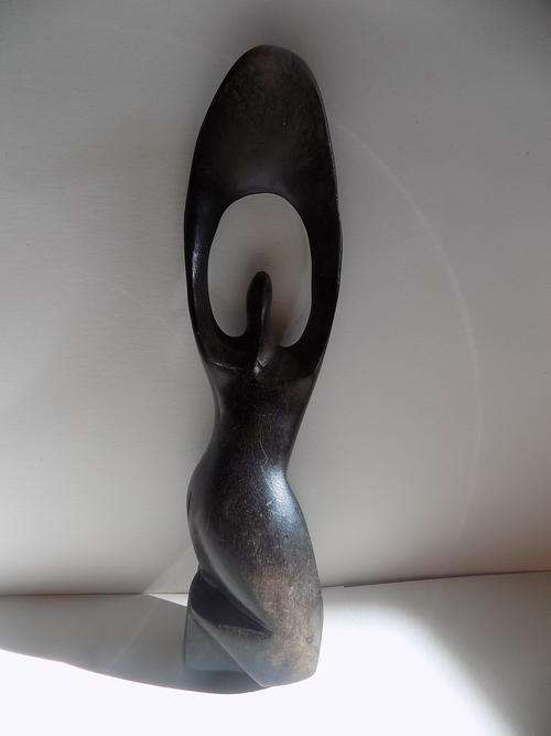 Abstract Wooden Carved Figurine