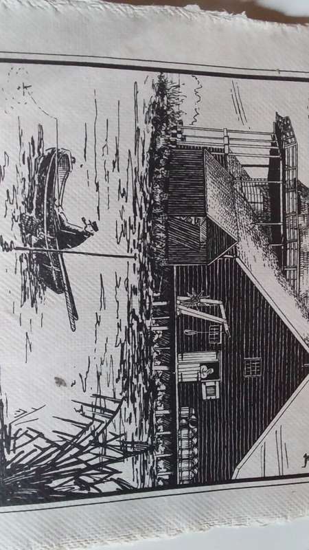 Set of Dutch Prints on `Molenpapier`