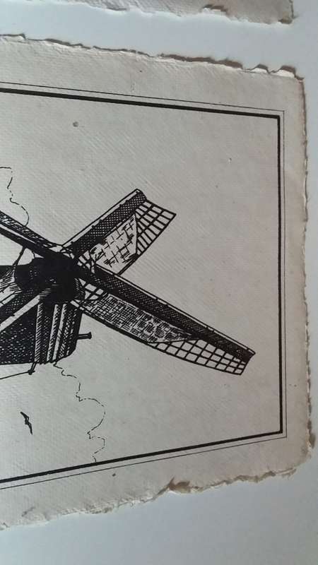 Set of Dutch Prints on `Molenpapier`