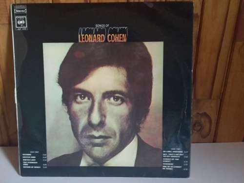 Songs of Leonard Cohen Vinyl LP 1971