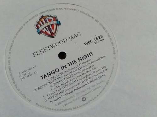 Fleetwood Mac - Tango in the Night Vinyl LP 1987