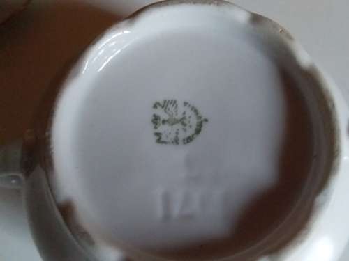 Vintage Sugar Bowl - Czechoslovakia