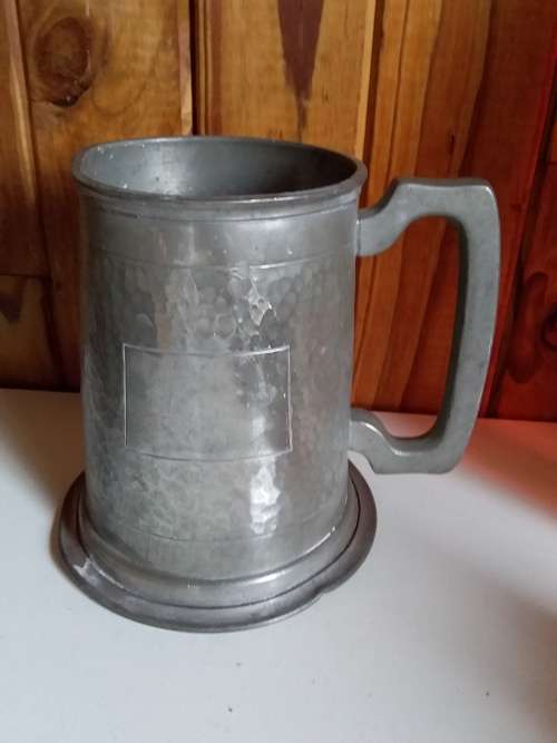 Old Seranco Pewter Tankard