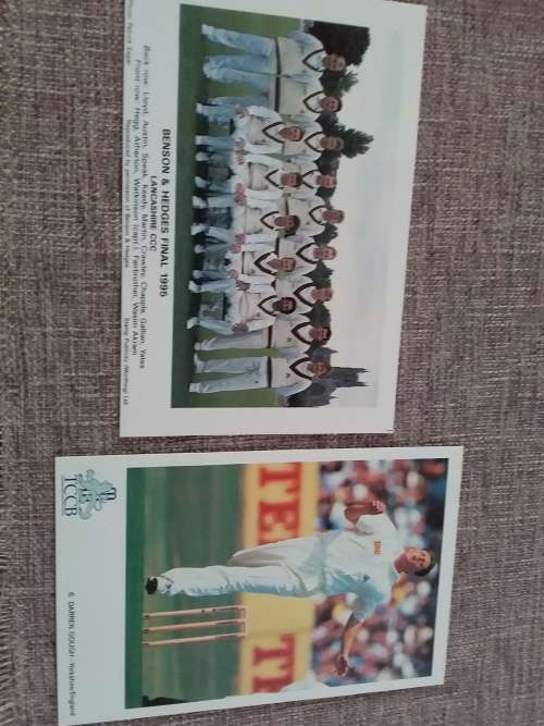 Envelope and Two Postcards from Benson and Hedges Final