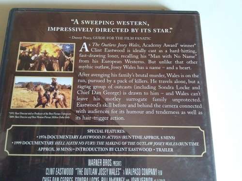 Clint Eastwood - The Outlaw Josey Wales DVD