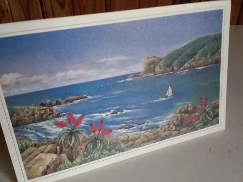 Two Lisa Halstead Art Prints on Blank Cards
