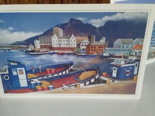 Two Lisa Halstead Art Prints on Blank Cards