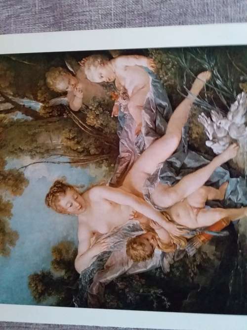 Venus Consoling Love - Francois Boucher 1703 - 1770