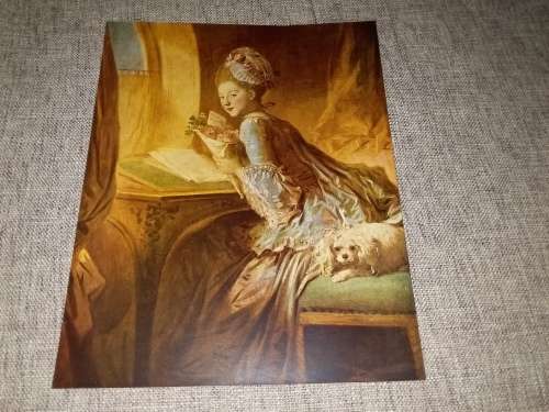 The Love Letter - Jean Honore Fragonard 1733 - 1806 Plate
