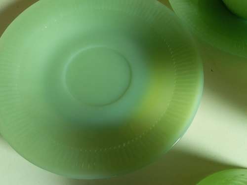 Five Duos and Two Mugs - Cups and Saucers From Fire-King Oven Ware USA