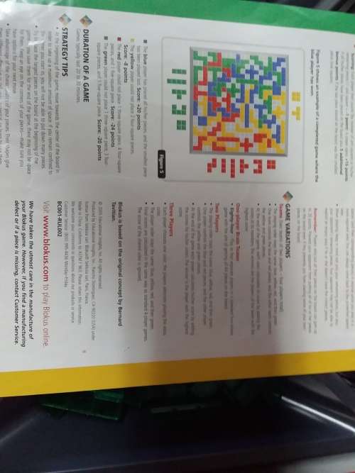 Blokus Stratergy Game from Educational Insights