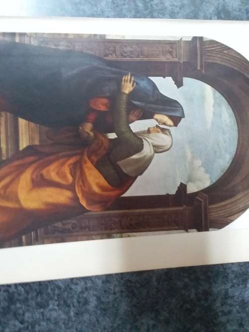 The Visitation - Mariotto Albertinelli 1474 - 1515 Plate