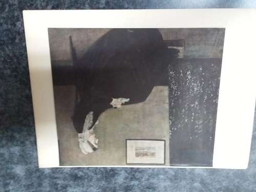 Portrait of my Mother - James Whistler Plate