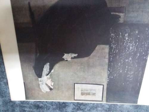 Portrait of my Mother - James Whistler Plate