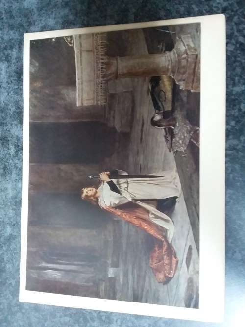 The Vigil - John Pettie 1839 - 1893 Plate