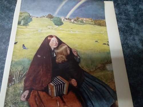 The Blind Girl - John Millais 1829-1896 Plate