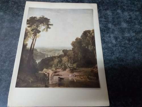 Crossing the Brook - Joseph Turner Plate